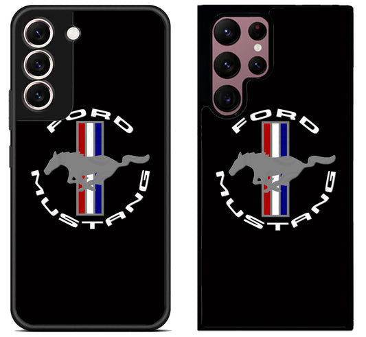 Ford Mustang Black Samsung Galaxy S22 | S22+ | S22 Ultra Case