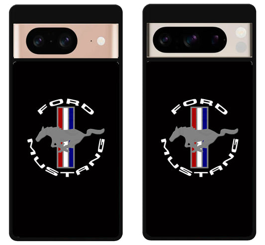 Ford Mustang Black Google Pixel 8 | 8 Pro Case