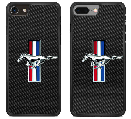 Ford Mustang Carbon Logo iPhone 8 | 8 Plus Case