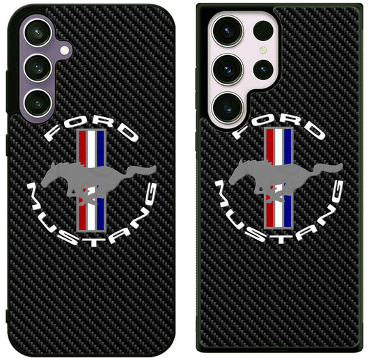 Ford Mustang Carbon Samsung Galaxy S25 | S25 Edge | S25 FE | S25 Plus | S25 Ultra Case