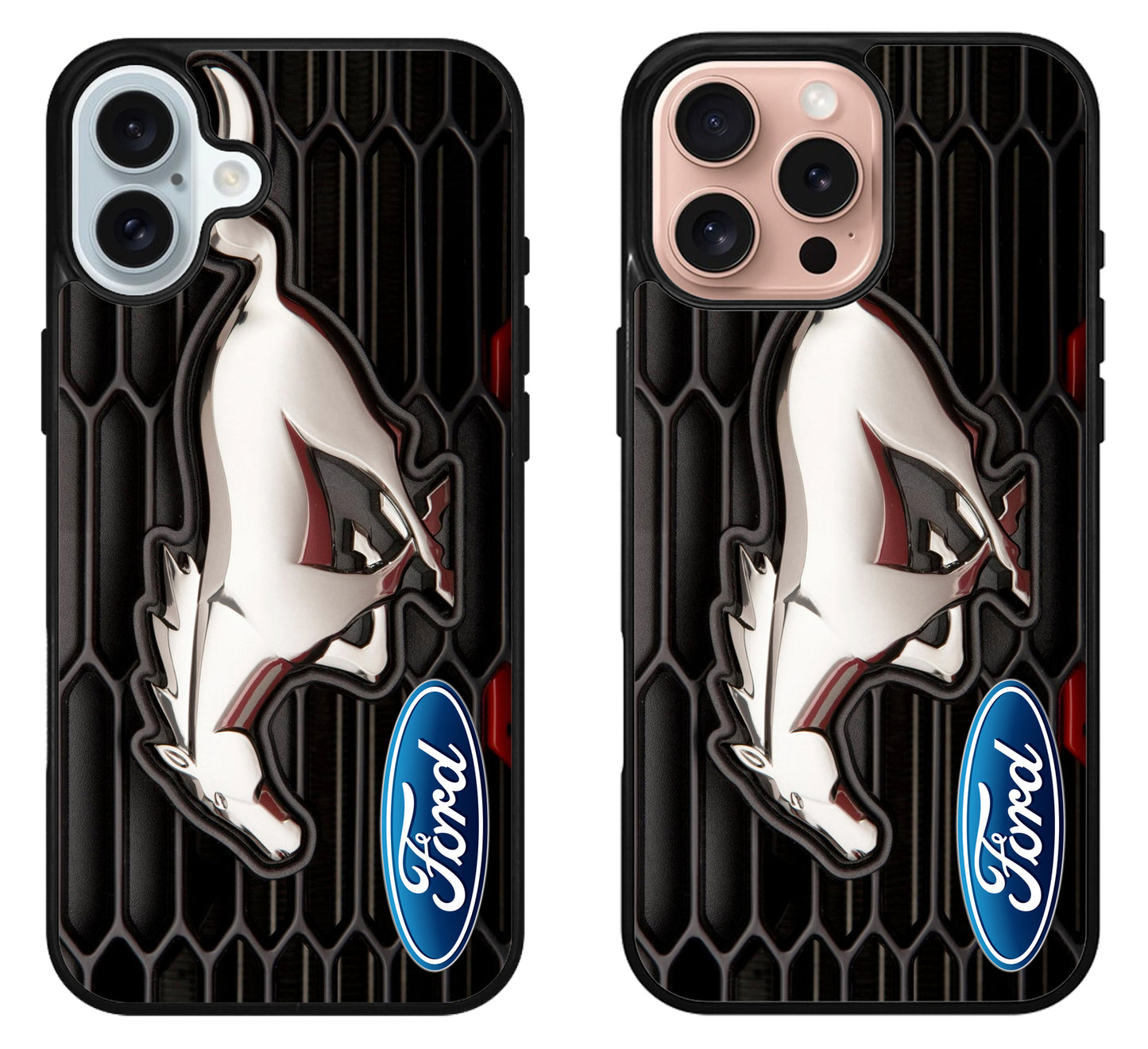 Ford Mustang Emblem iPhone 16 | 16 Plus | 16 Pro | 16 Pro Max Case