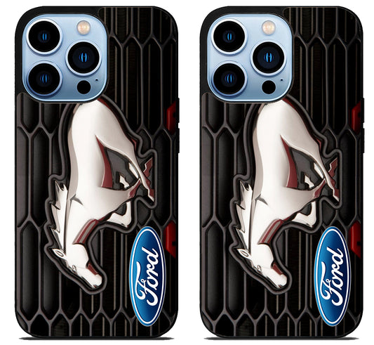 Ford Mustang Emblem iPhone 15 Pro | iPhone 15 Pro Max Case