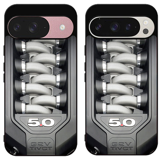Ford Mustang Engine Google Pixel 9 | 9 Pro | 9 Pro XL Case