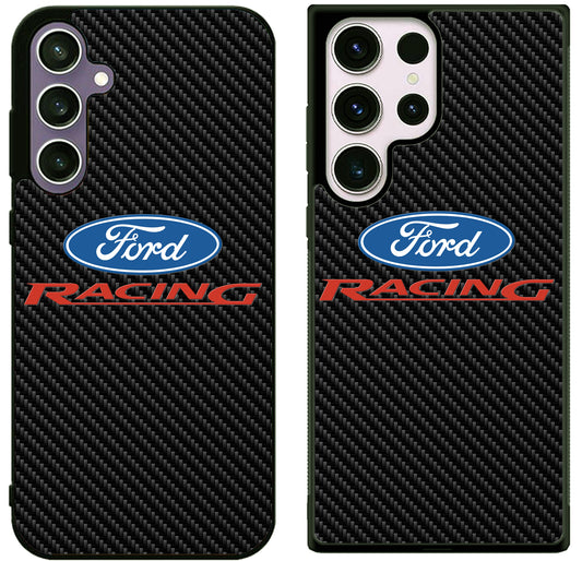 Ford Racing Carbon Samsung Galaxy S25 | S25 Edge | S25 FE | S25 Plus | S25 Ultra Case