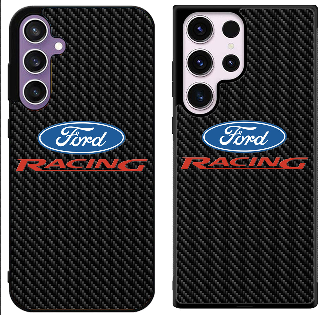 Ford Racing Carbon Samsung Galaxy S24 | S24+ | S24 Ultra Case – Saloreea
