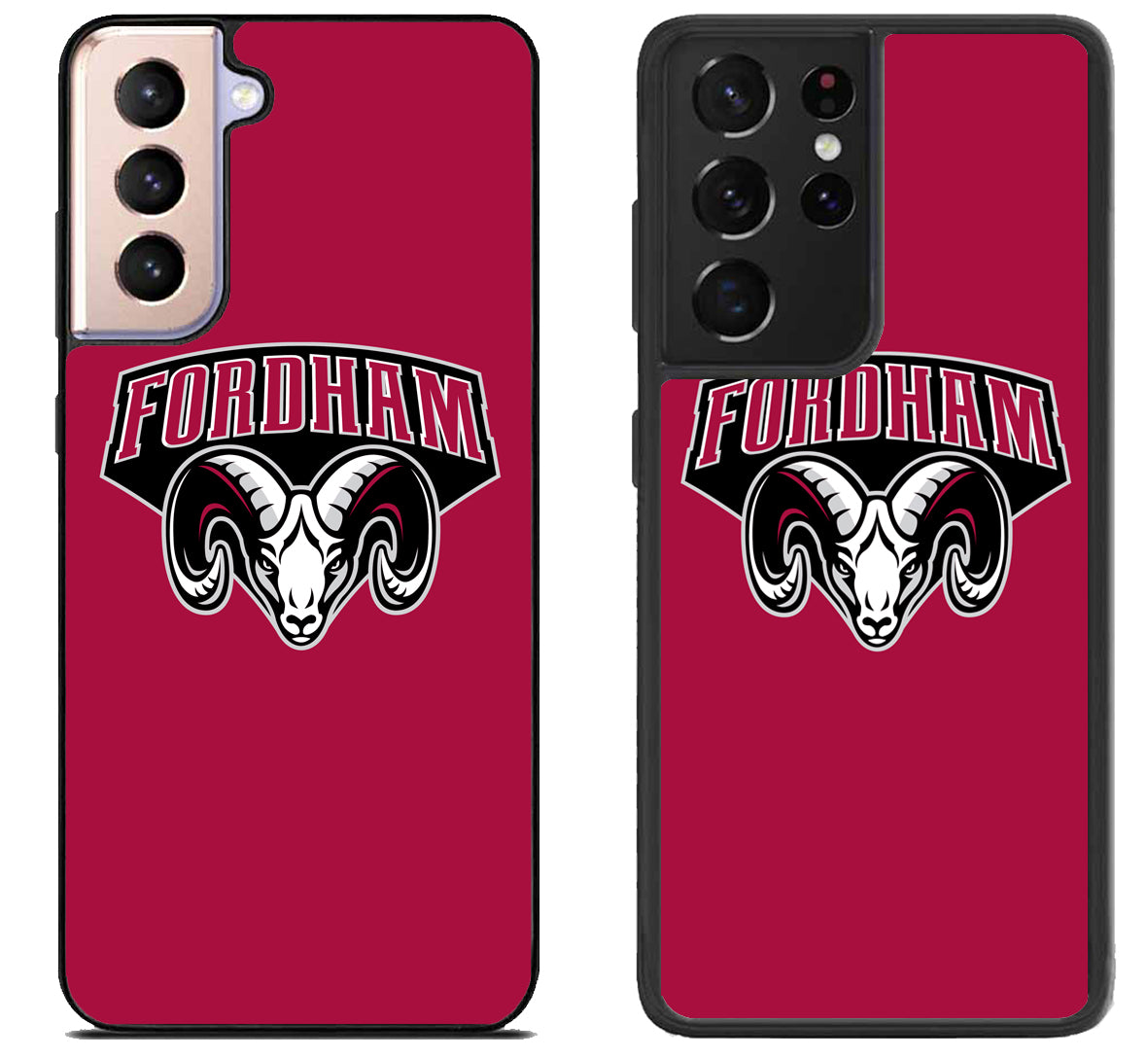 Fordham Rams Red Samsung Galaxy S21 | S21 FE | S21+ | S21 Ultra Case