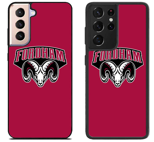 Fordham Rams Red Samsung Galaxy S21 | S21 FE | S21+ | S21 Ultra Case