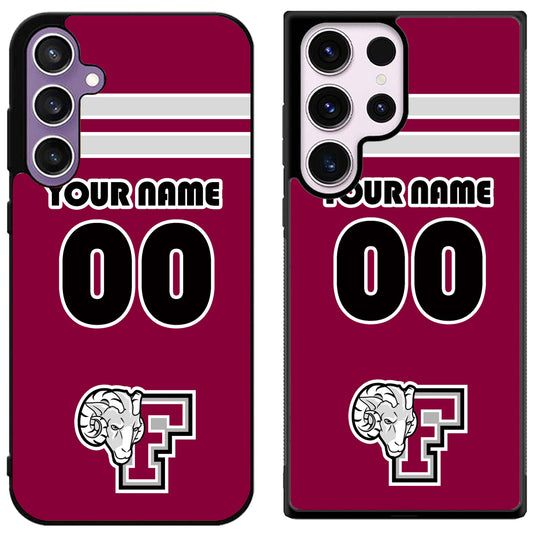 Custom Personalized Fordham Rams Samsung Galaxy S24 | S24+ | S24 Ultra Case