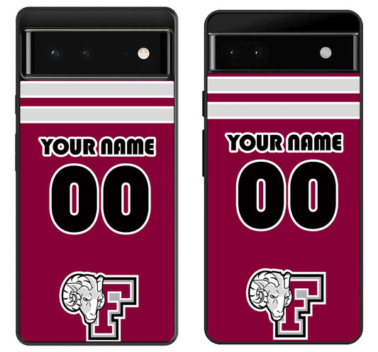 Custom Personalized Fordham Rams Google Pixel 6 | 6A | 6 Pro Case