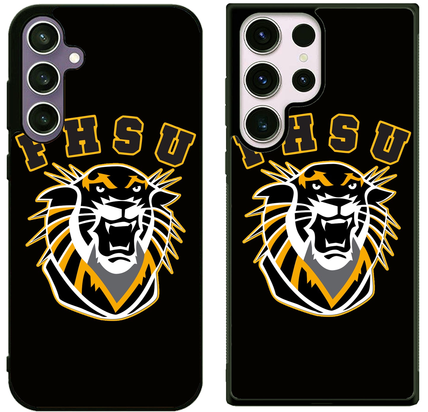 Fort Hays State Tigers Logo Samsung Galaxy S25 | S25 Edge | S25 FE | S25 Plus | S25 Ultra Case