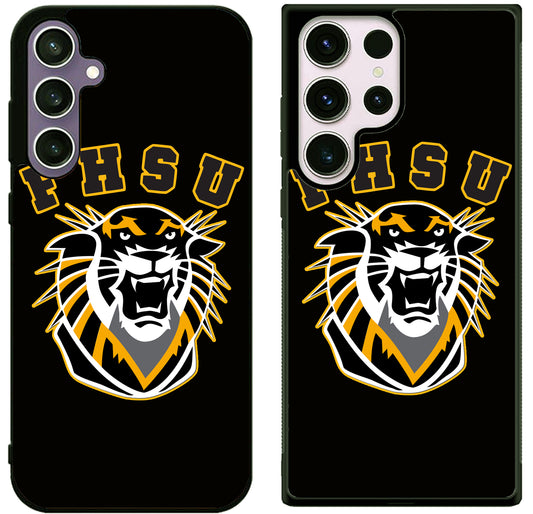 Fort Hays State Tigers Logo Samsung Galaxy S25 | S25 Edge | S25 FE | S25 Plus | S25 Ultra Case