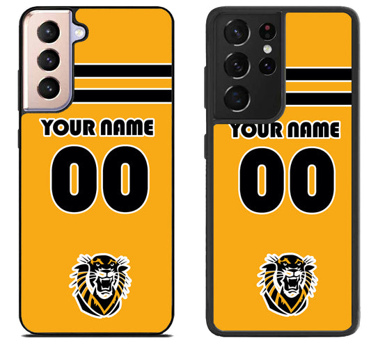 Custom Personalized Fort Hays State Tigers Samsung Galaxy S21 | S21 FE | S21+ | S21 Ultra Case