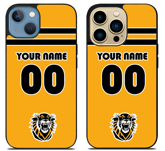 Custom Personalized Fort Hays State Tigers iPhone 14 | 14 Plus | 14 Pro | 14 Pro Max Case