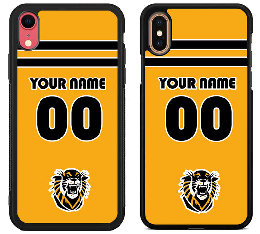 Custom Personalized Fort Hays State Tigers iPhone X | Xs | Xr | Xs Max Case