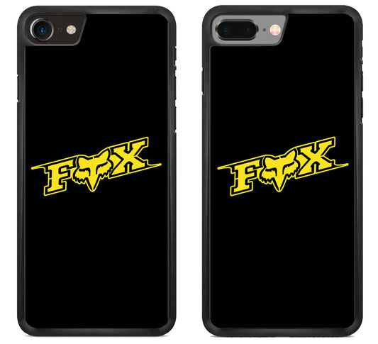 Fox Racing Black Logo iPhone 8 | 8 Plus Case