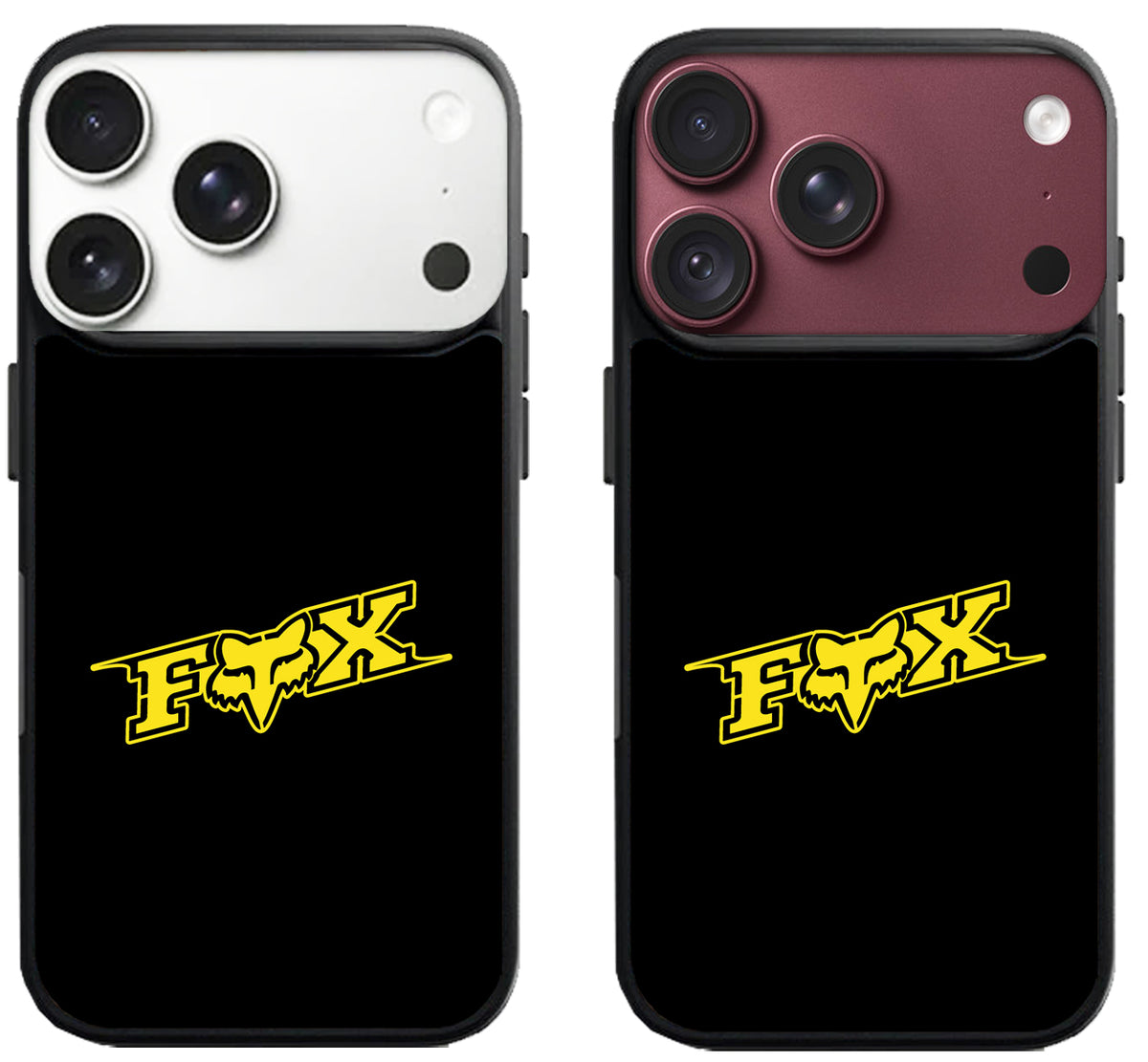 Fox Racing Black Logo iPhone 18 Pro | 18 Pro Max Case