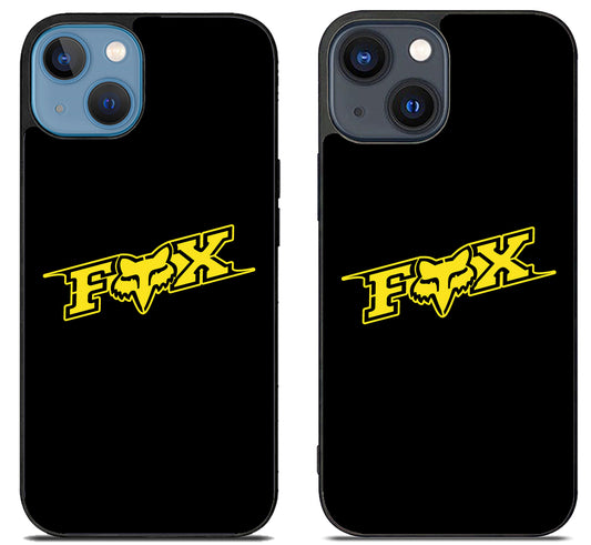 Fox Racing Black iPhone 15 | iPhone 15 Plus Case