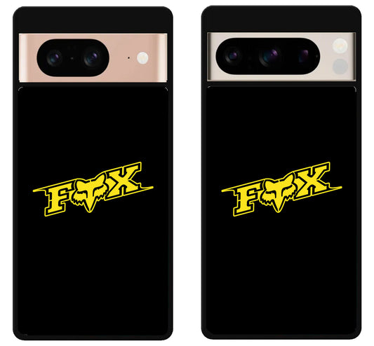 Fox Racing Black Google Pixel 8 | 8 Pro Case