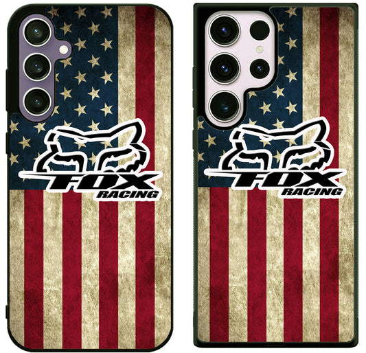 Fox Racing Flag Samsung Galaxy S25 | S25 Edge | S25 FE | S25 Plus | S25 Ultra Case
