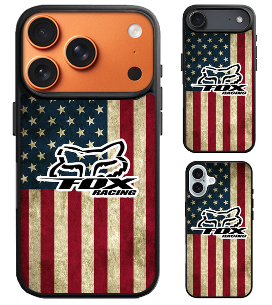Fox Racing Flag iPhone Air | iPhone 17 | 17 Pro | 17 Pro Max Case