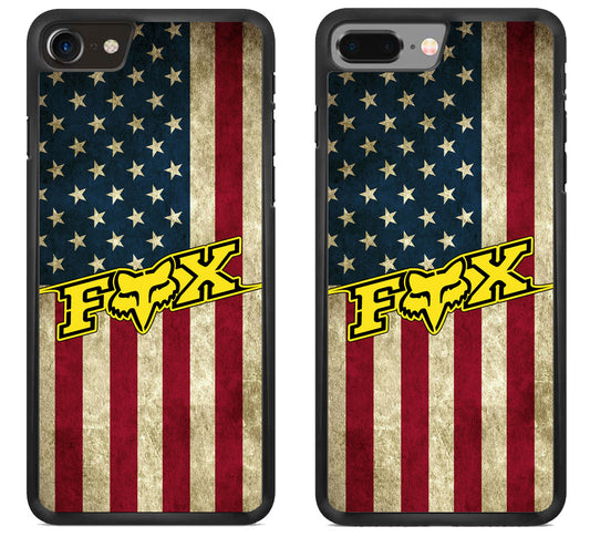Fox Racing Logo Flag iPhone 8 | 8 Plus Case