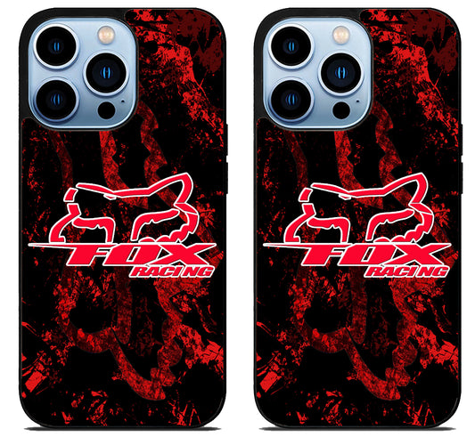 Fox Racing Red iPhone 15 Pro | iPhone 15 Pro Max Case
