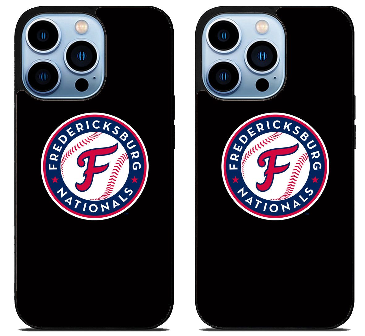 Fredericksburg Nationals Black iPhone 15 Pro | iPhone 15 Pro Max Case