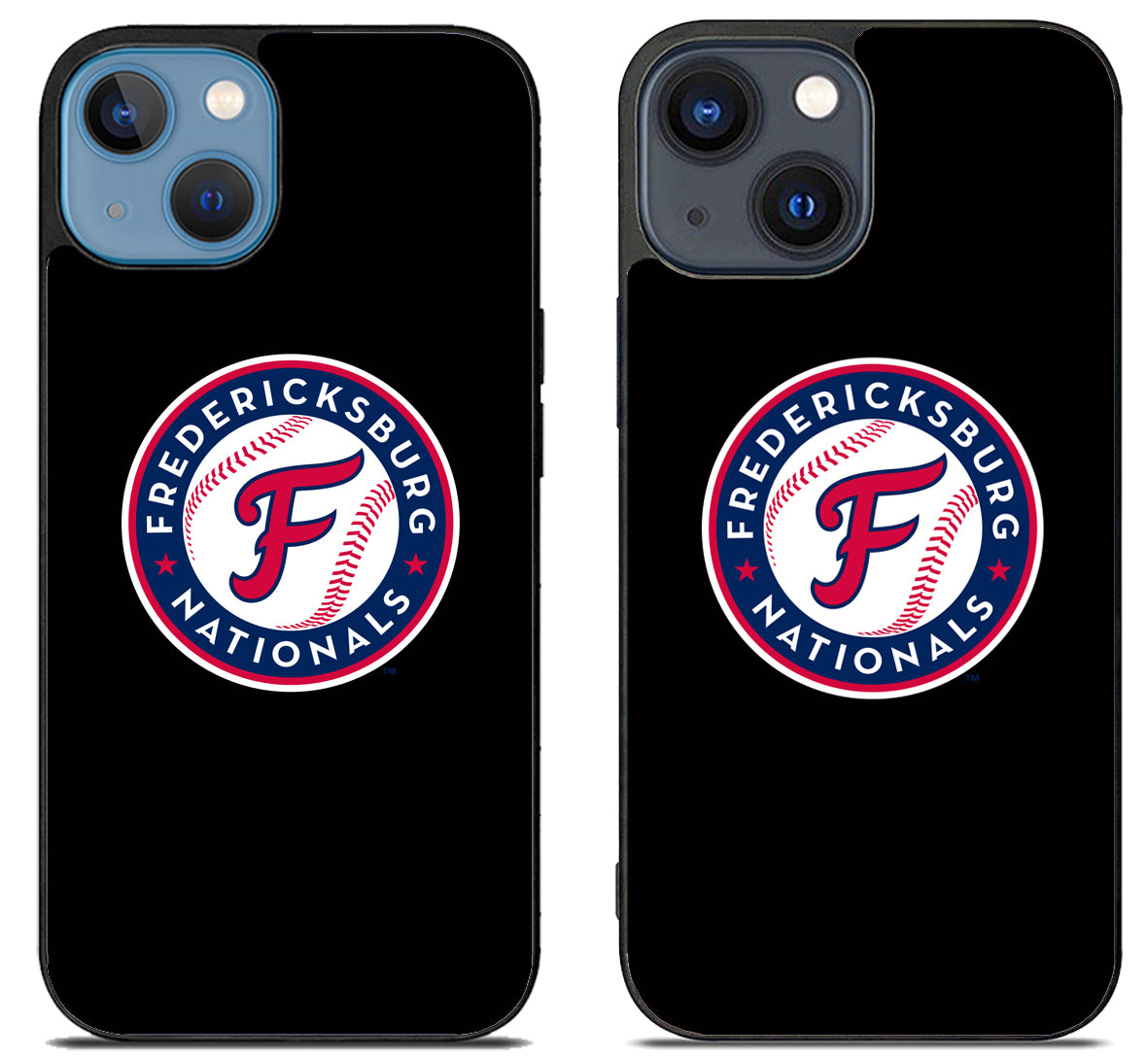 Fredericksburg Nationals Black iPhone 15 | iPhone 15 Plus Case