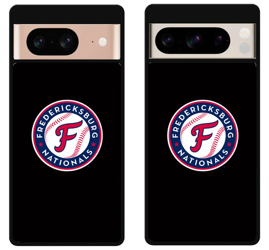 Fredericksburg Nationals Black Google Pixel 8 | 8 Pro Case