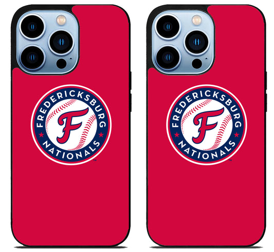 Fredericksburg Nationals Red iPhone 15 Pro | iPhone 15 Pro Max Case