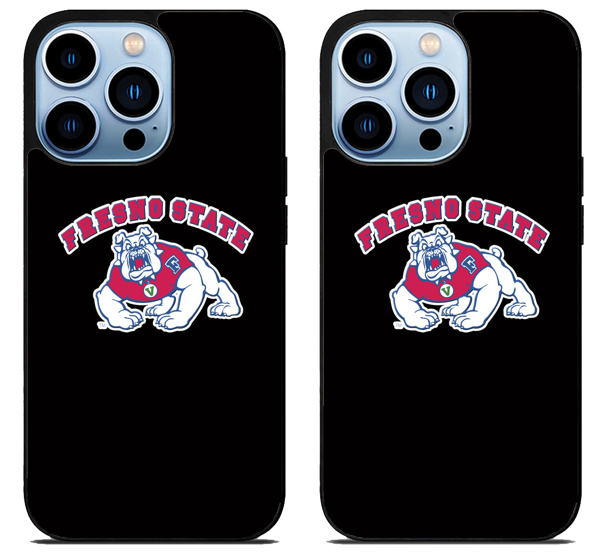 Fresno State Bulldogs Black iPhone 15 Pro | iPhone 15 Pro Max Case