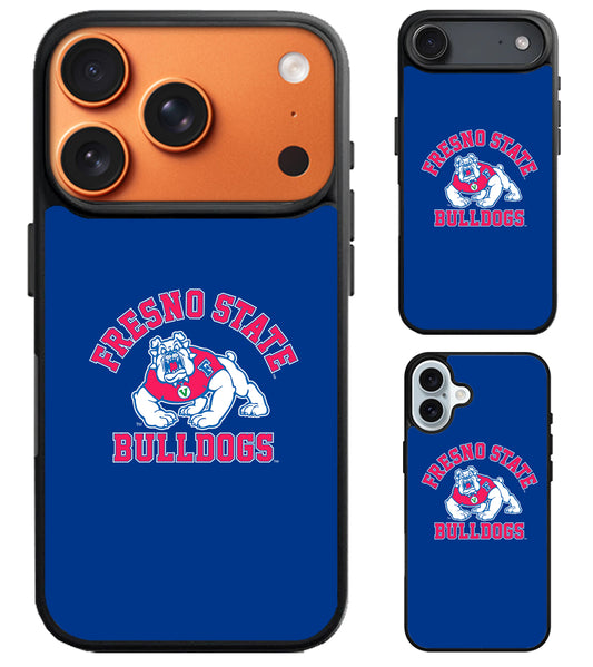 Fresno State Bulldogs Blue Cover iPhone Air | iPhone 17 | 17 Pro | 17 Pro Max Case