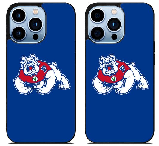 Fresno State Bulldogs Blue iPhone 15 Pro | iPhone 15 Pro Max Case