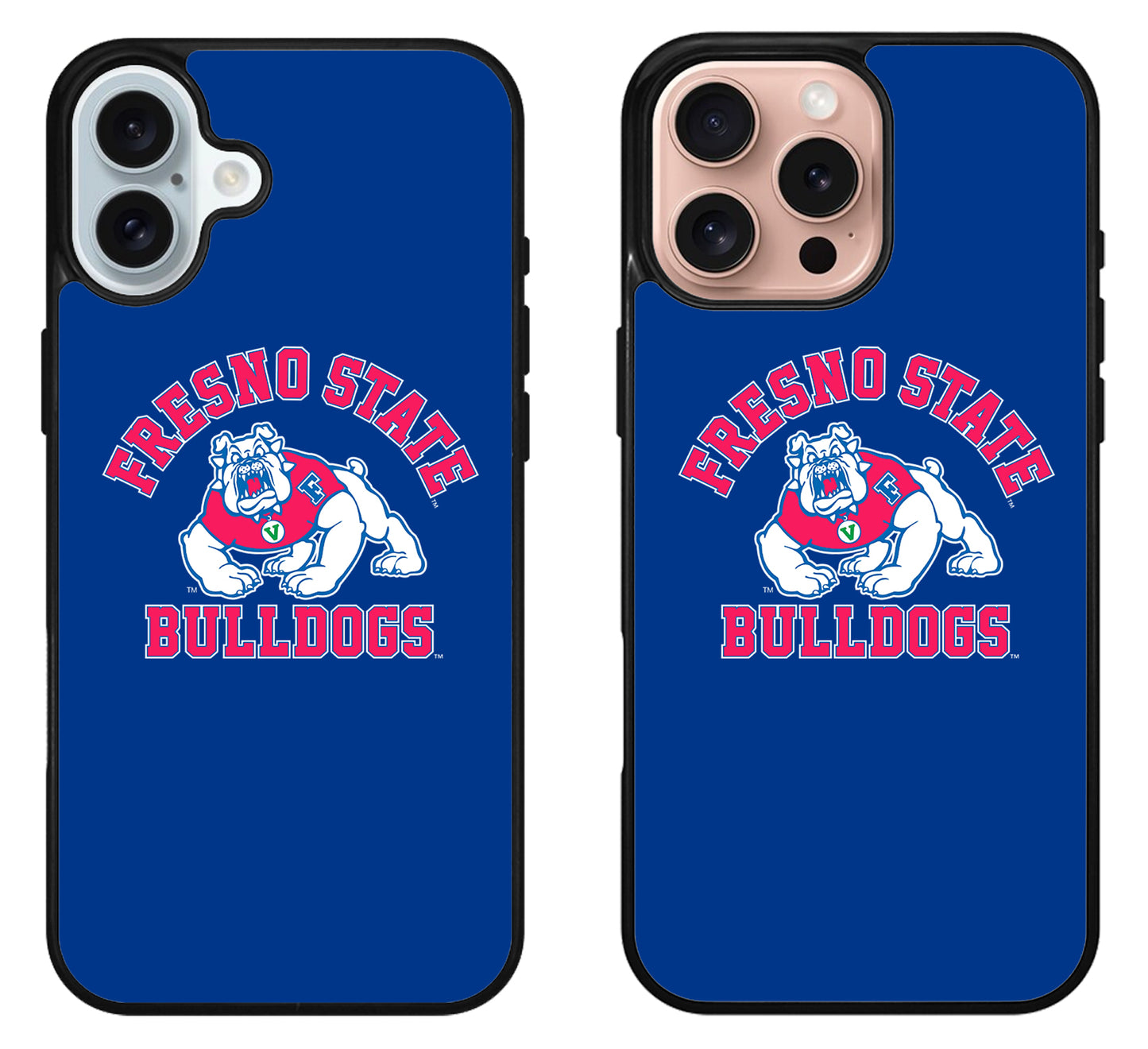 Fresno State Bulldogs Blue iPhone 16 | 16 Plus | 16 Pro | 16 Pro Max Case