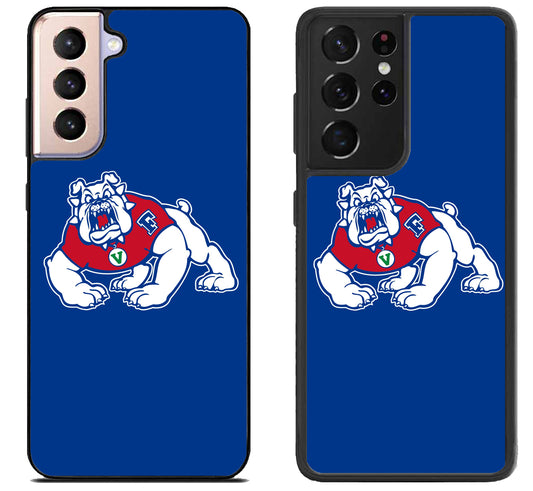 Fresno State Bulldogs Blue Samsung Galaxy S21 | S21 FE | S21+ | S21 Ultra Case