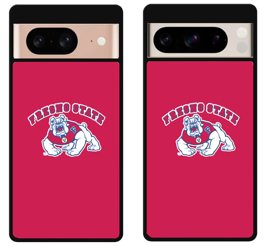 Fresno State Bulldogs Red Google Pixel 8 | 8 Pro Case