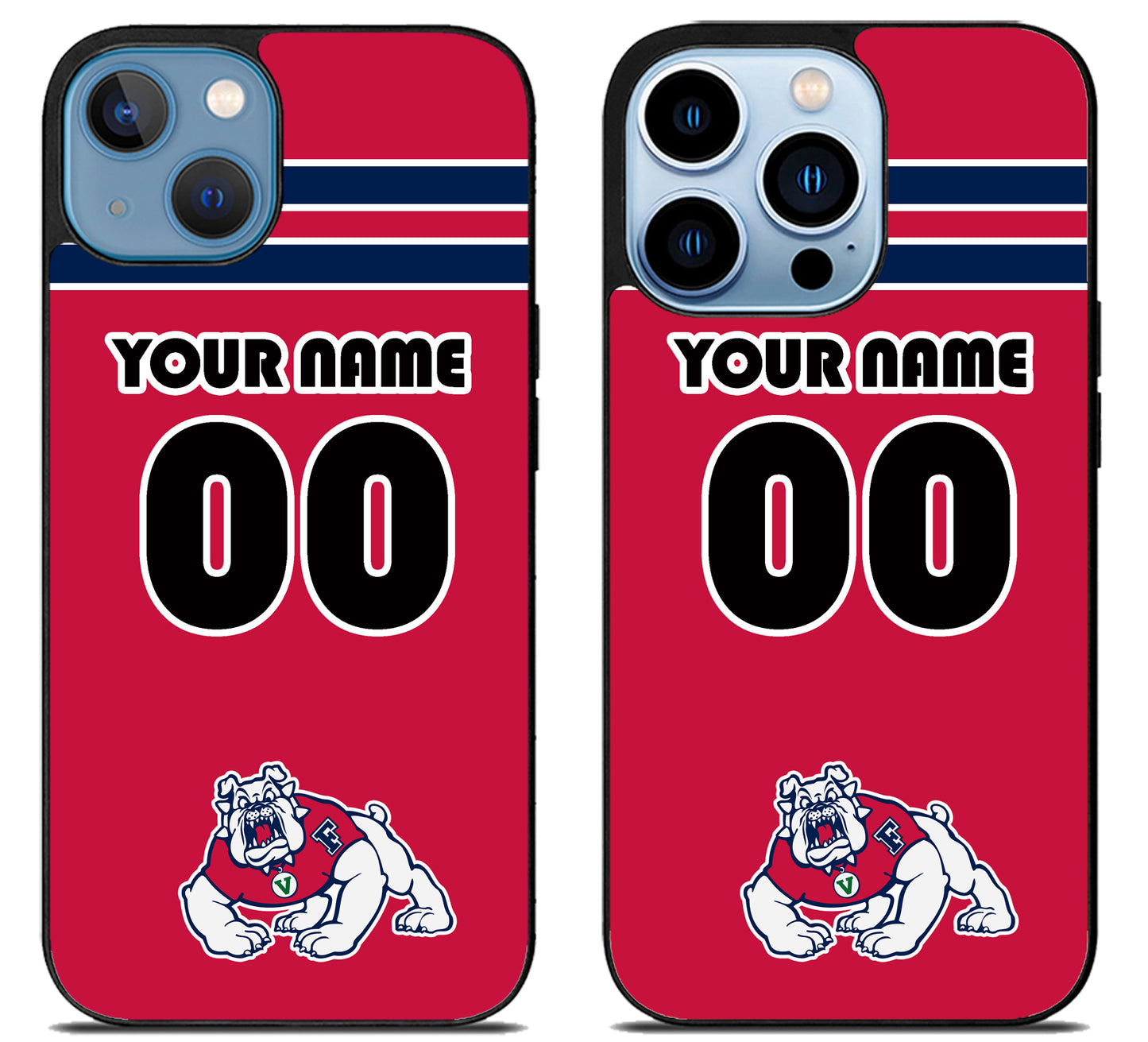 Custom Personalized Fresno State Bulldogs iPhone 13 | 13 Mini | 13 Pro | 13 Pro Max Case