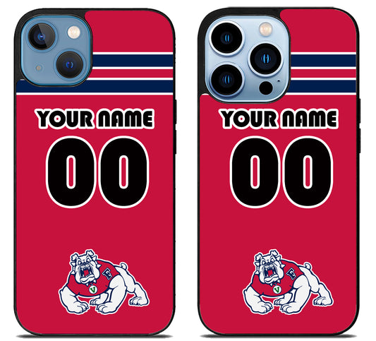 Custom Personalized Fresno State Bulldogs iPhone 13 | 13 Mini | 13 Pro | 13 Pro Max Case