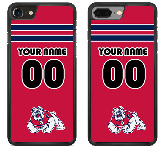 Custom Personalized Fresno State Bulldogs iPhone 8 | 8 Plus Case