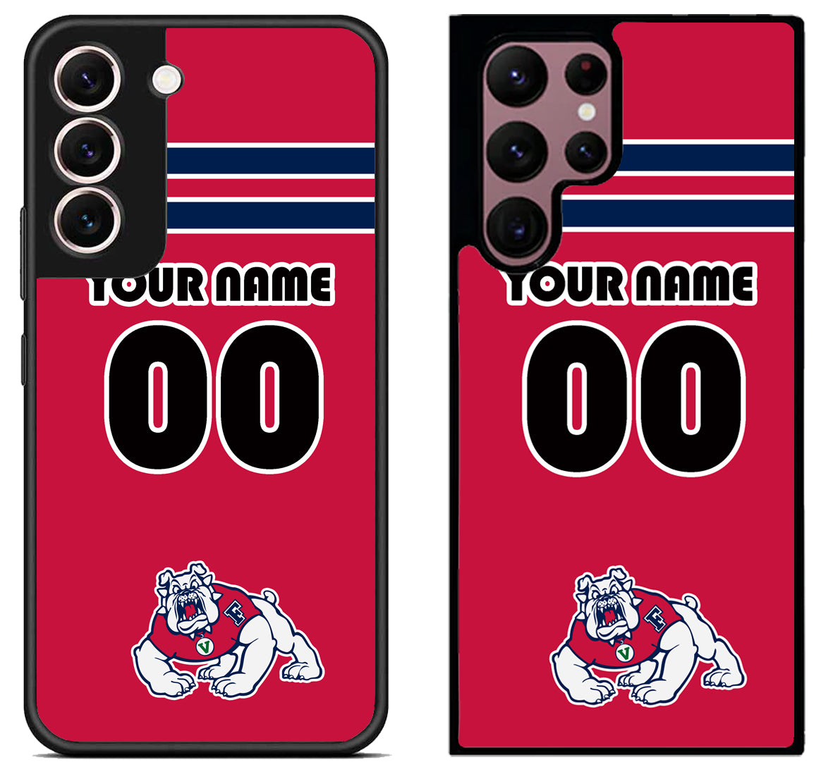 Custom Personalized Fresno State Bulldogs Samsung Galaxy S22 | S22+ | S22 Ultra Case