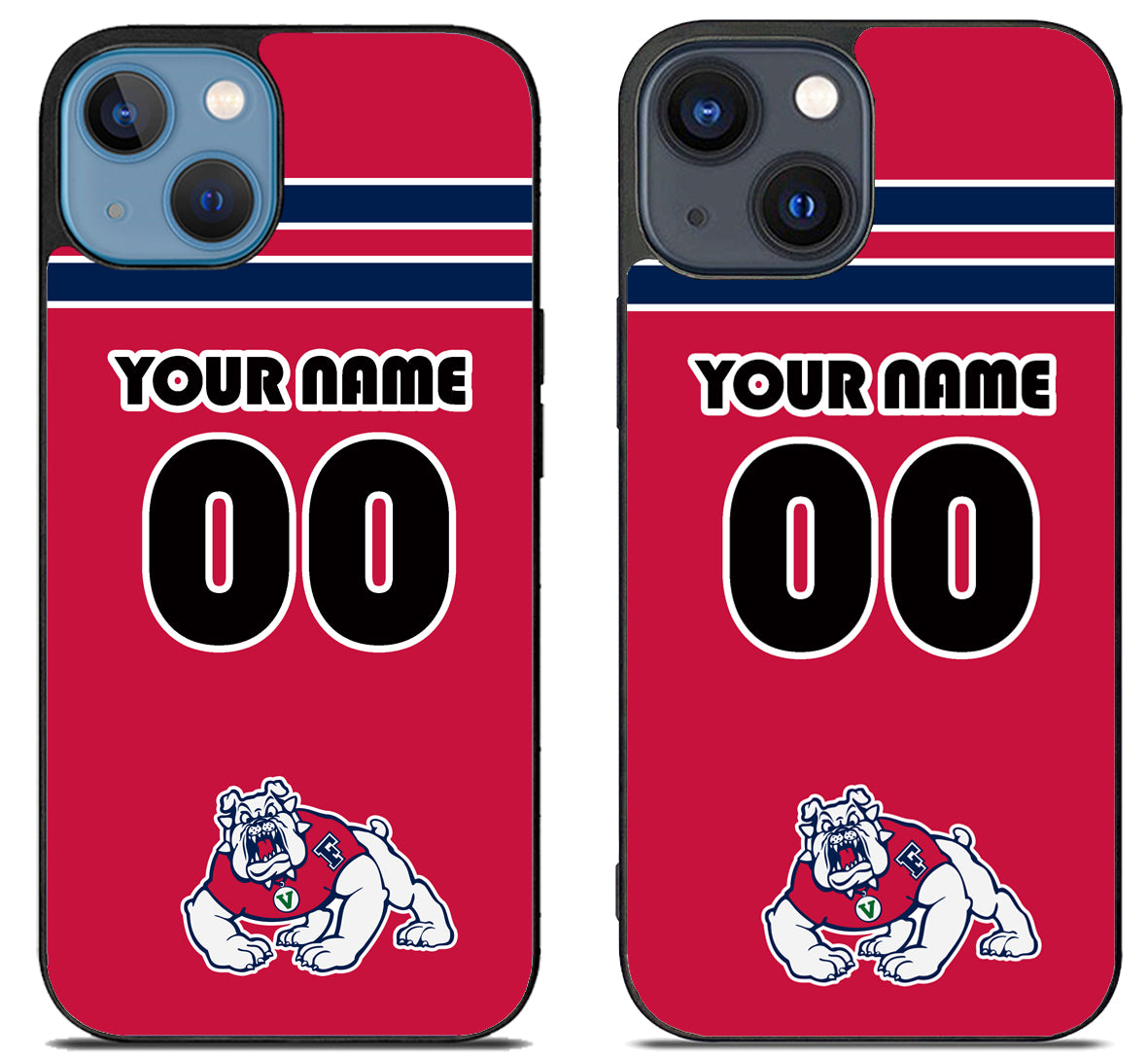 Custom Personalized Fresno State Bulldogs iPhone 15 | iPhone 15 Plus Case