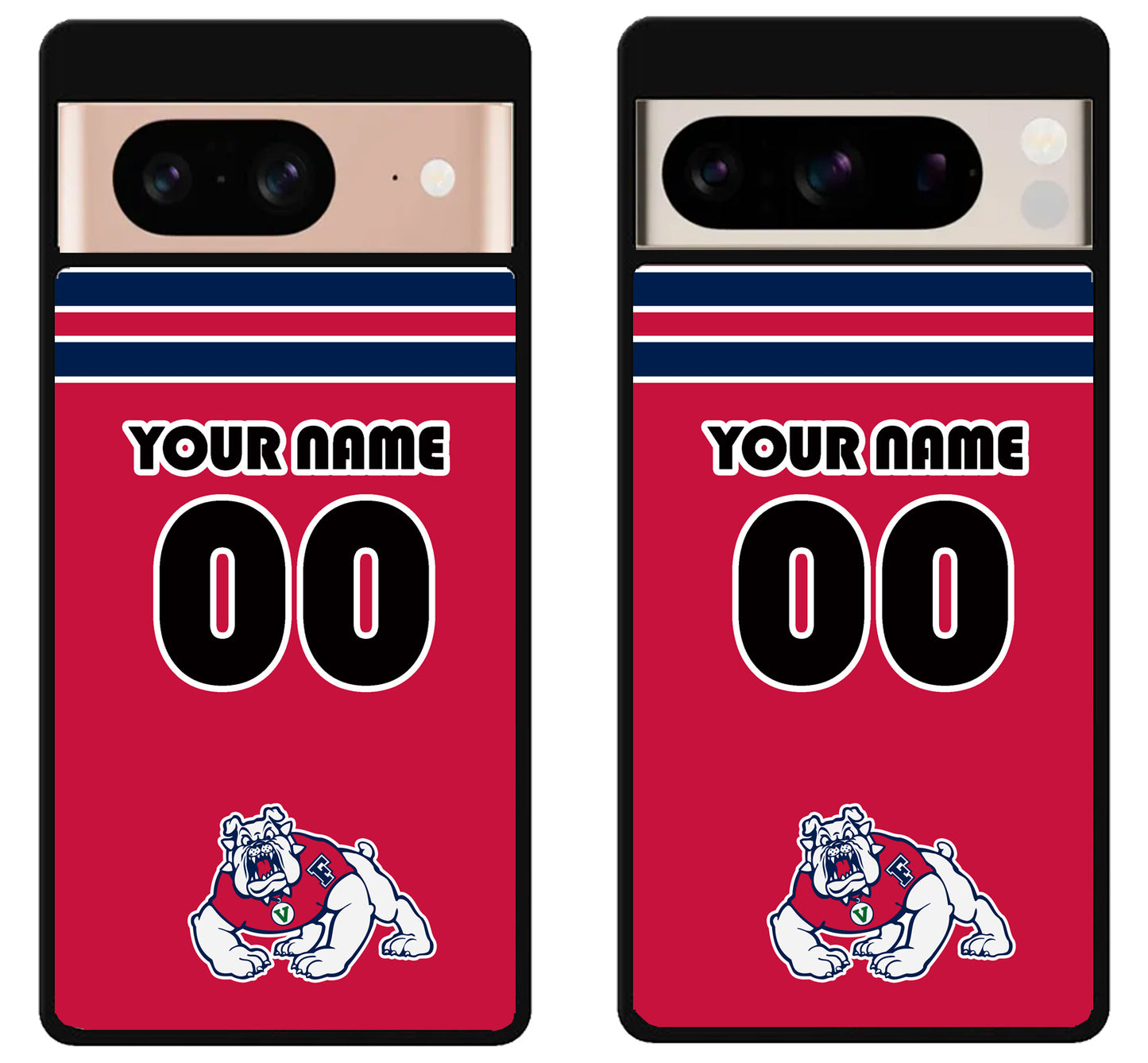 Custom Personalized Fresno State Bulldogs Google Pixel 8 | 8 Pro Case