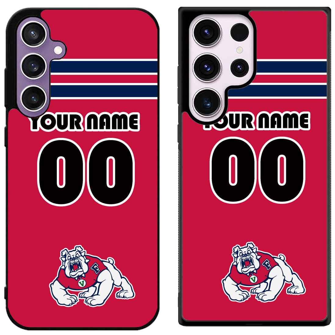 Custom Personalized Fresno State Bulldogs Samsung Galaxy S24 | S24+ | S24 Ultra Case