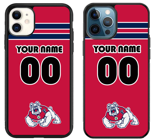 Custom Personalized Fresno State Bulldogs iPhone 11 | 11 Pro | 11 Pro Max Case