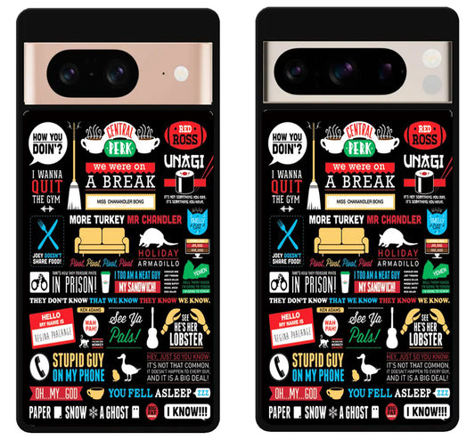 Friends Funny TV Show Google Pixel 8 | 8 Pro Case