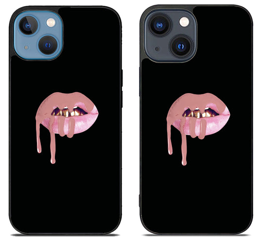 Frosted Pink Lips iPhone 15 | iPhone 15 Plus Case