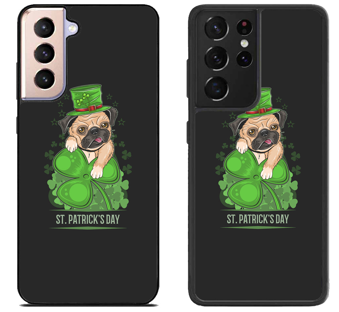 Funny Pug St Patrick’s Day Samsung Galaxy S21 | S21 FE | S21+ | S21 Ultra Case