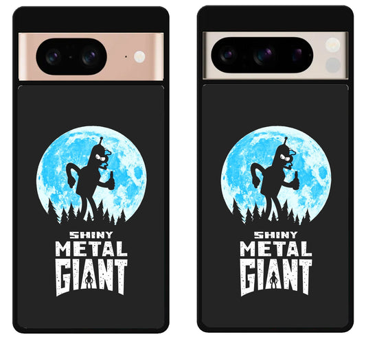 Futurama Bender Metal Giants Google Pixel 8 | 8 Pro Case