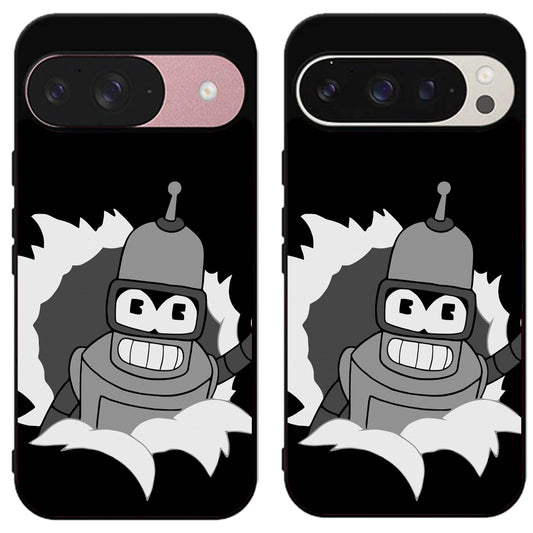 Futurama Bender Stylish Google Pixel 9 | 9 Pro | 9 Pro XL Case