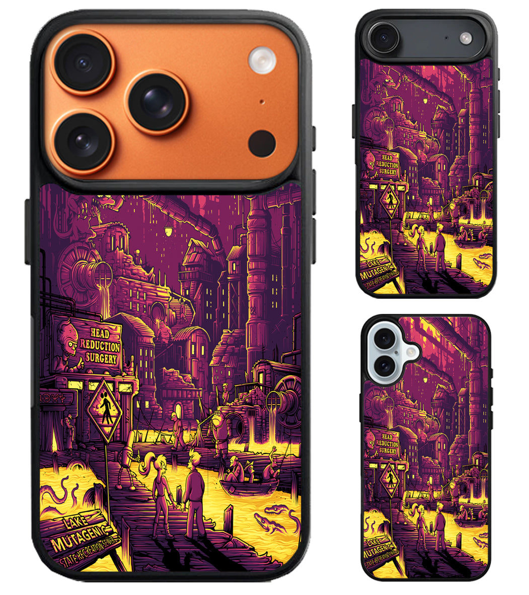 Futurama Dan Mumford Cover iPhone Air | iPhone 17 | 17 Pro | 17 Pro Max Case
